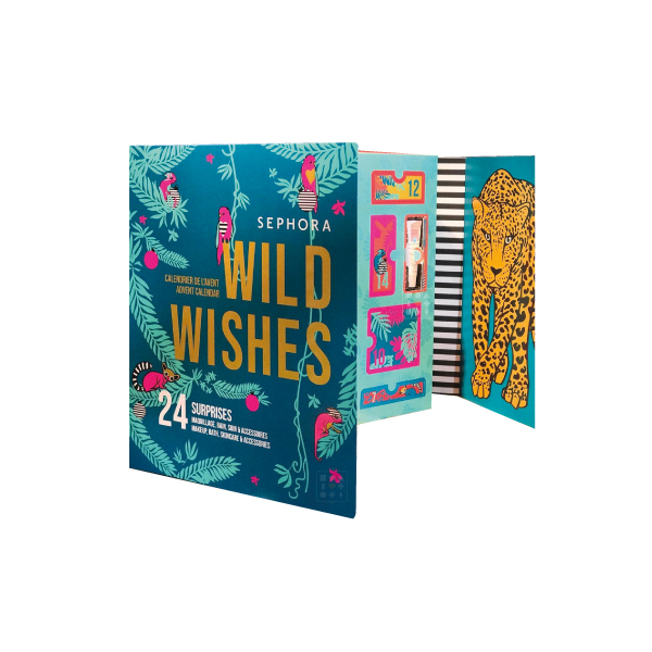 Photo du Calendrier de l'Avent 2020 de Sephora Wild Wishes